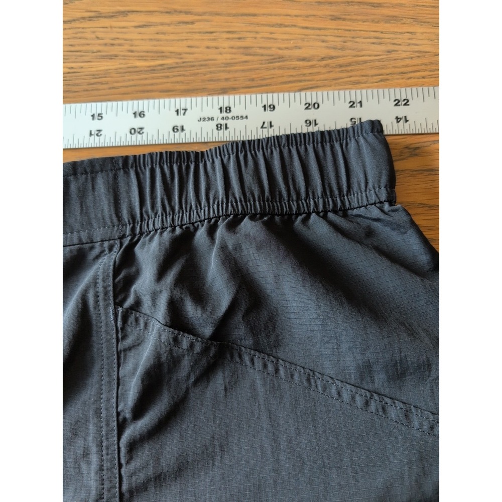 Eddie Bauer Men's Ripstop Tech Pull‎ On Short Adjustable Belt UPF 50+ XXL Black - Picture 5 of 7